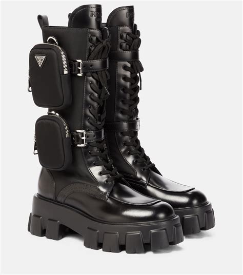 prada monolith boots high